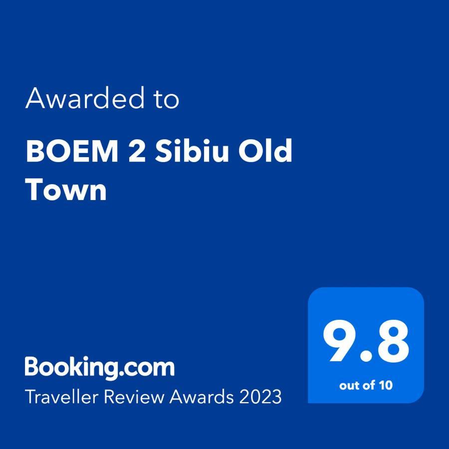 Boem 2 Sibiu Old Town Apartman Kültér fotó